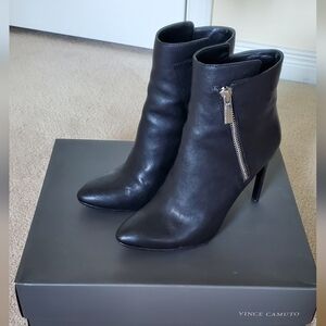 Vince Camuto Leather Ankle Boots